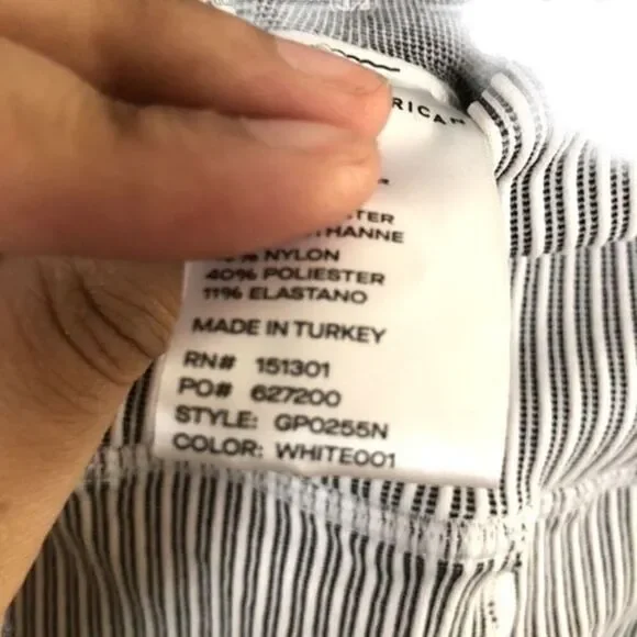 Good American XL Seamless Core Power Ribbed White Leggings - Picture 6 of 6